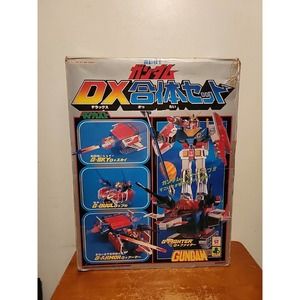 Superalloy Mobile Suit Gundam Chogokin DX Gattai Set Clover Used